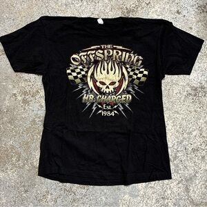 Offspring Black Skull Graphic Tee